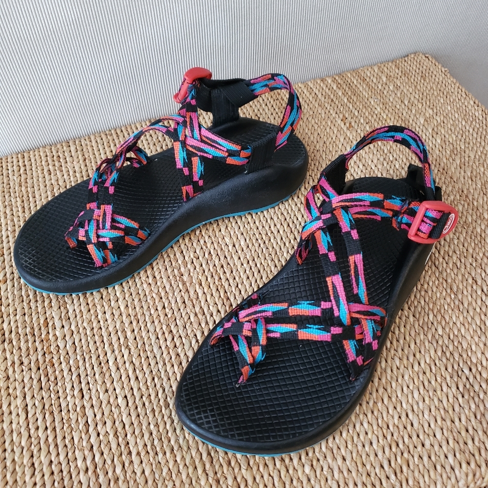 Chaco Sandals ZX2 Classic Yampa Women's Size 8 2x Toe Strap Slingback Water Hike